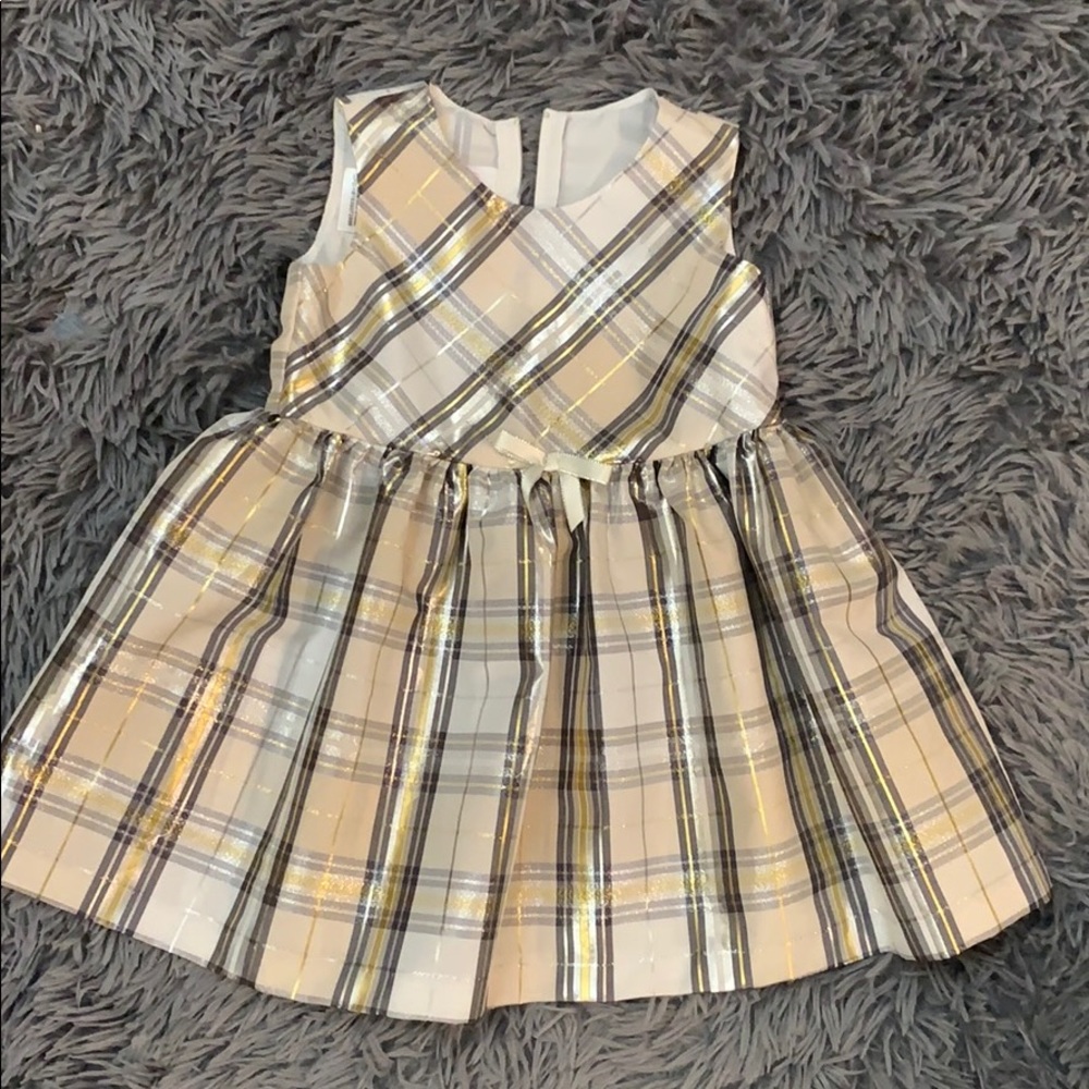 Dress with matching coat.